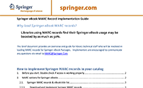 Springer Technical instruction sheet